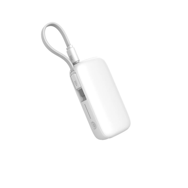 Powerology 5000mAh Power Bank - White