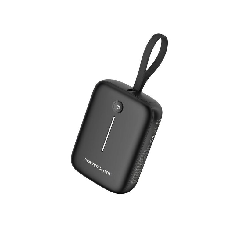 Powerology 10000mAh Power Bank - Black