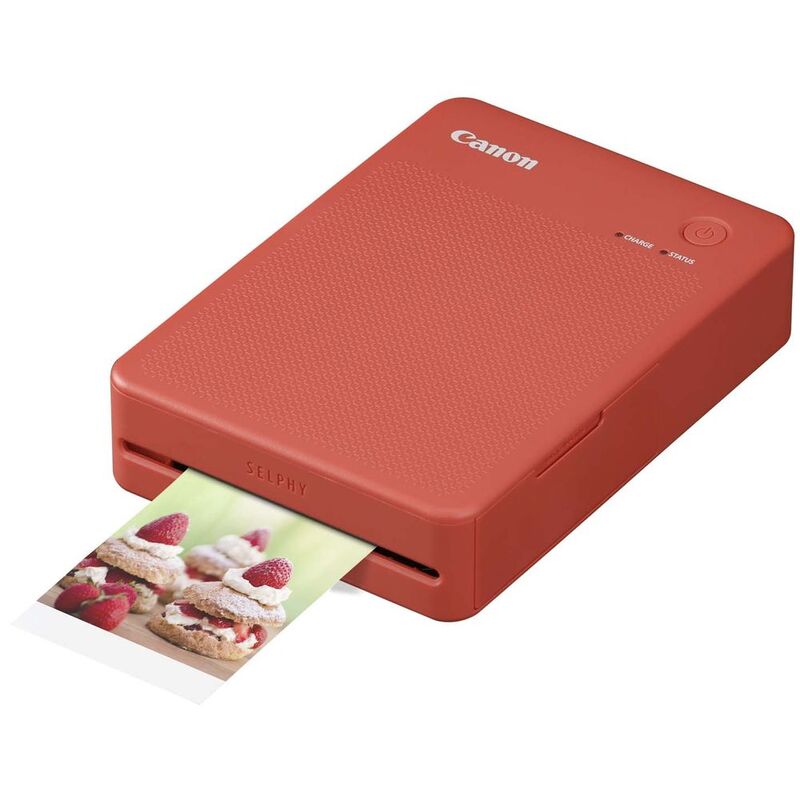 Canon Selphy QX20 Compact Photo Printer - Red Canon Selphy QX20 Compact Photo Printer - Red
