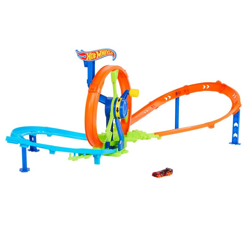 Hot Wheels Stunt Tracks Rapid Launch And Loop Playset Hot Wheels Stunt Tracks Rapid Launch And Loop Playset