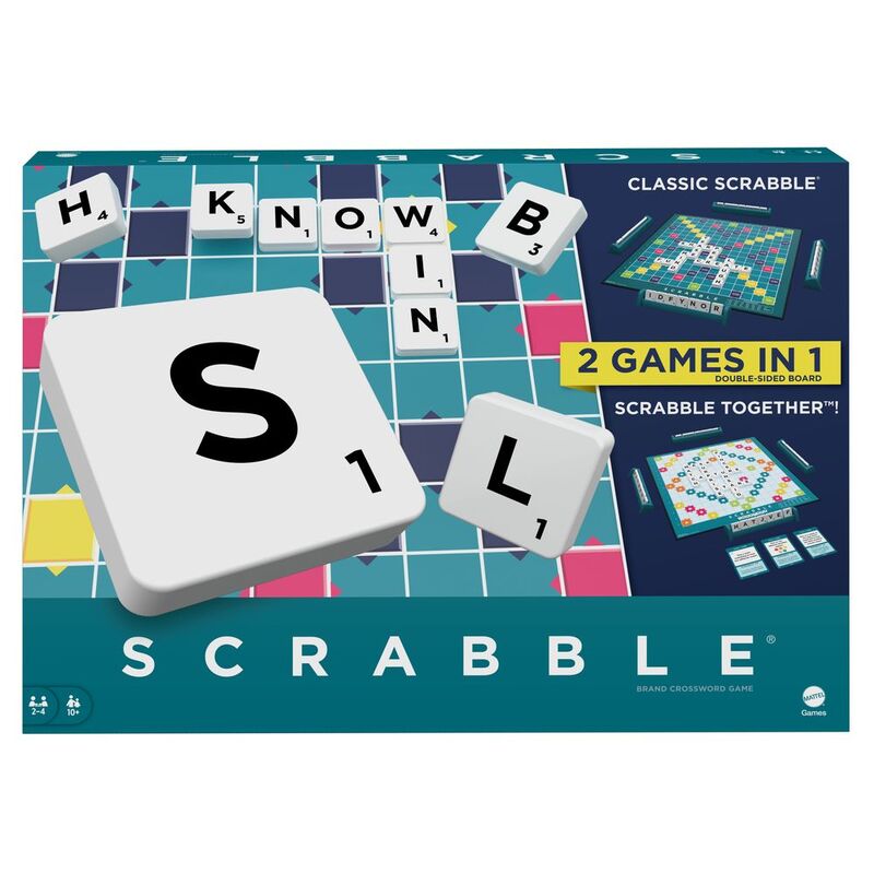 Classic Scrabble 2-In-1 Board Game (English) Classic Scrabble 2-In-1 Board Game (English)