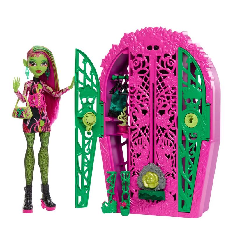 Monster High Skulltimate Secrets Garden Msyteries Playset - Venus Mcflytrap