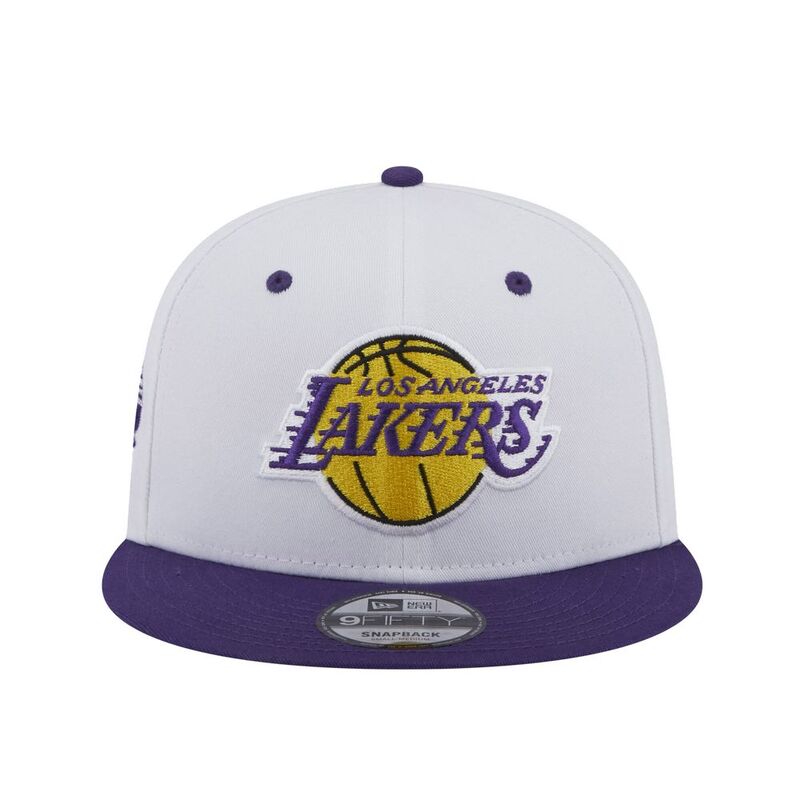 New Era White Crown Patch 9Fifty NBA Los Angeles Lakers White/Purple Cap New Era White Crown Patch 9Fifty NBA Los Angeles Lakers White/Purple Cap