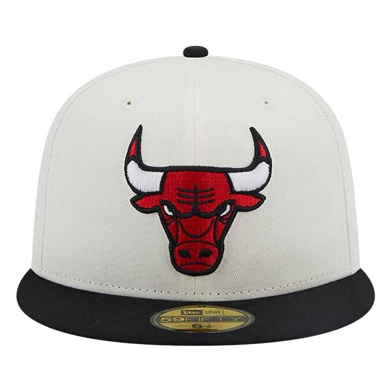 New Era Championships 59Fifty NBA Chicago Bulls White/Black Cap New Era Championships 59Fifty NBA Chicago Bulls White/Black Cap