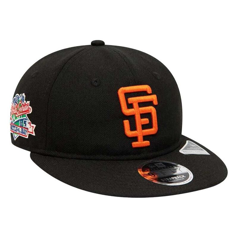 New Era Side Patch 9Fifty MLB San Francisco Giants Black/Orange Cap New Era Side Patch 9Fifty MLB San Francisco Giants Black/Orange Cap