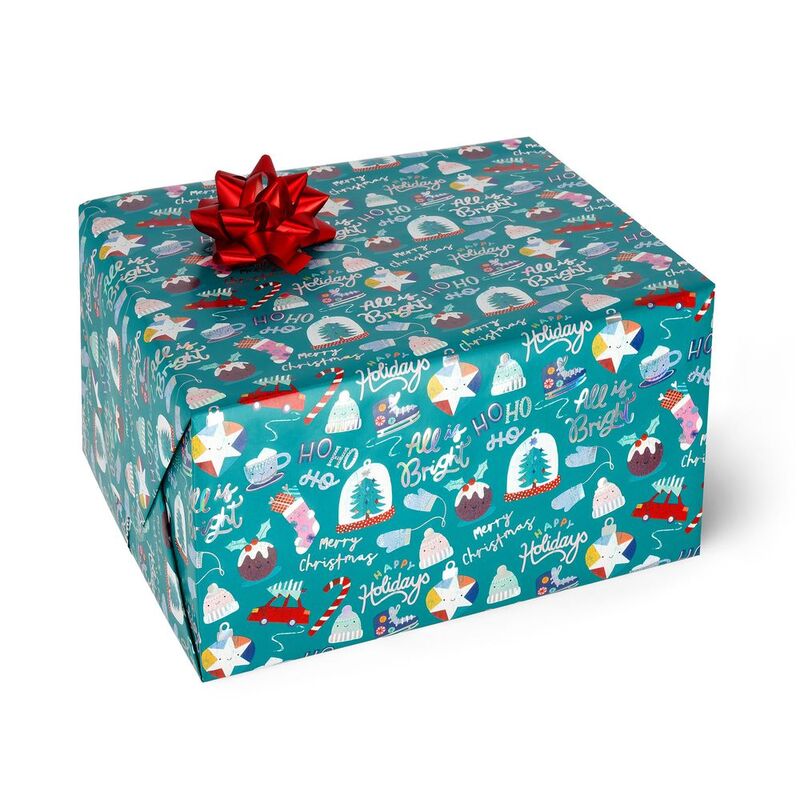 Legami Wrapping Paper - Xmas Ornaments (200 x 70 cm) Legami Wrapping Paper - Xmas Ornaments (200 x 70 cm)