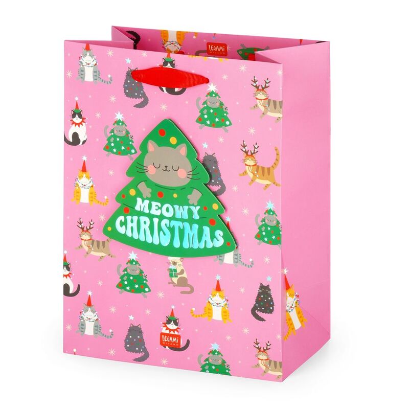 Legami Gift Bag - Medium - Kitty (19 x 25 x 11.5 cm) Legami Gift Bag - Medium - Kitty (19 x 25 x 11.5 cm)