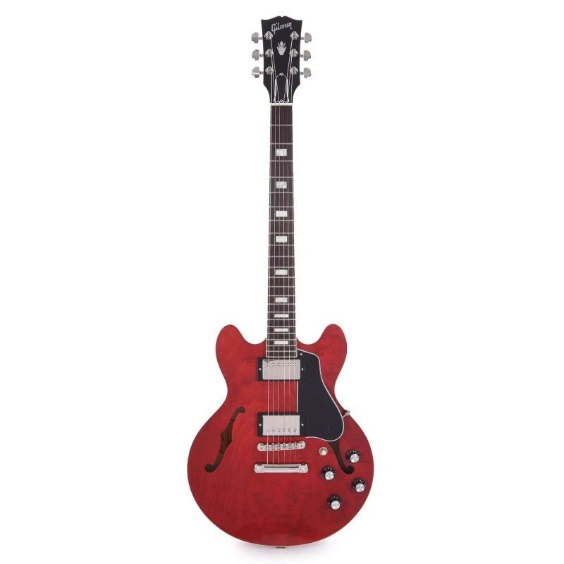 Gibson USA ES39F00SCNH1 ES-339 Figured Semi-Hollowbody Electric Guitar - Sixties Cherry Gibson USA ES39F00SCNH1 ES-339 Figured Semi-Hollowbody Electric Guitar - Sixties Cherry