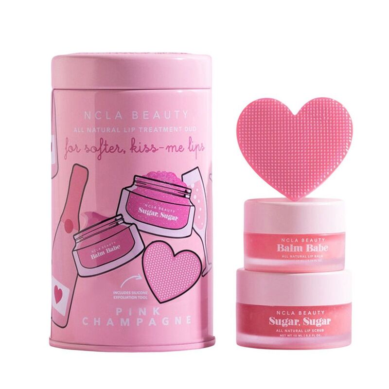 NCLA Beauty Pink Champagne Lip Care Set (Pack of 3) NCLA Beauty Pink Champagne Lip Care Set (Pack of 3)