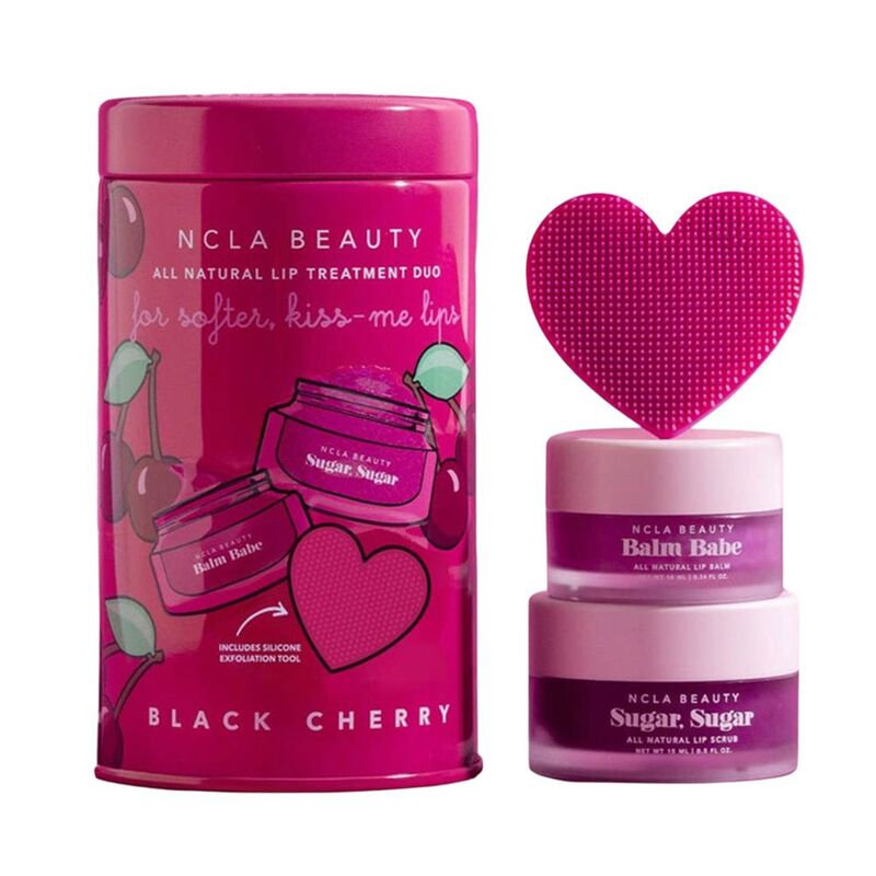 NCLA Beauty Black Cherry Lip Care Set (Pack of 3) NCLA Beauty Black Cherry Lip Care Set (Pack of 3)
