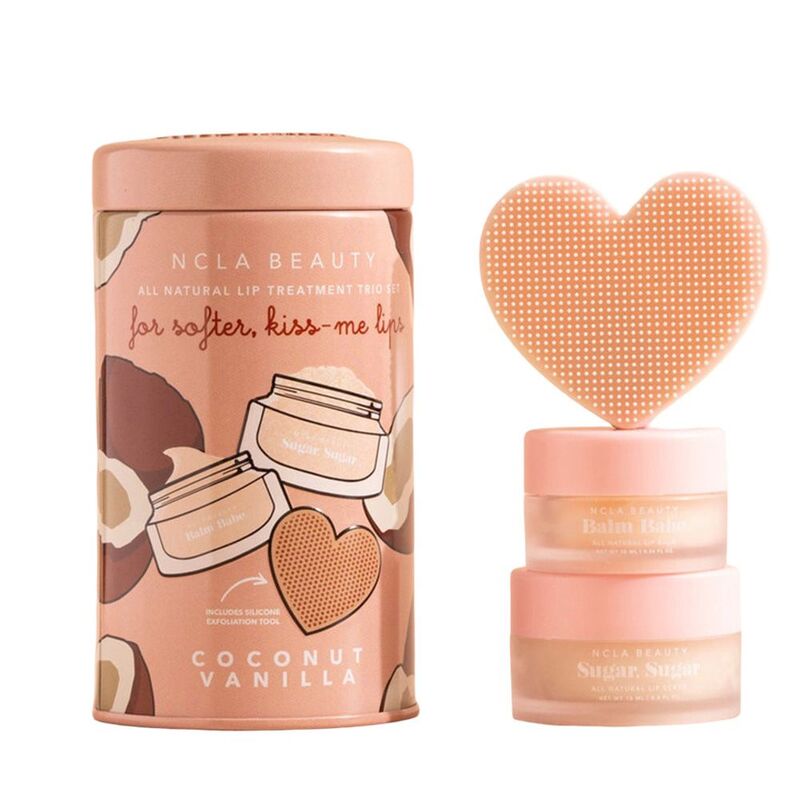 NCLA Beauty Coconut Vanilla Lip Care Set (Pack of 3) NCLA Beauty Coconut Vanilla Lip Care Set (Pack of 3)