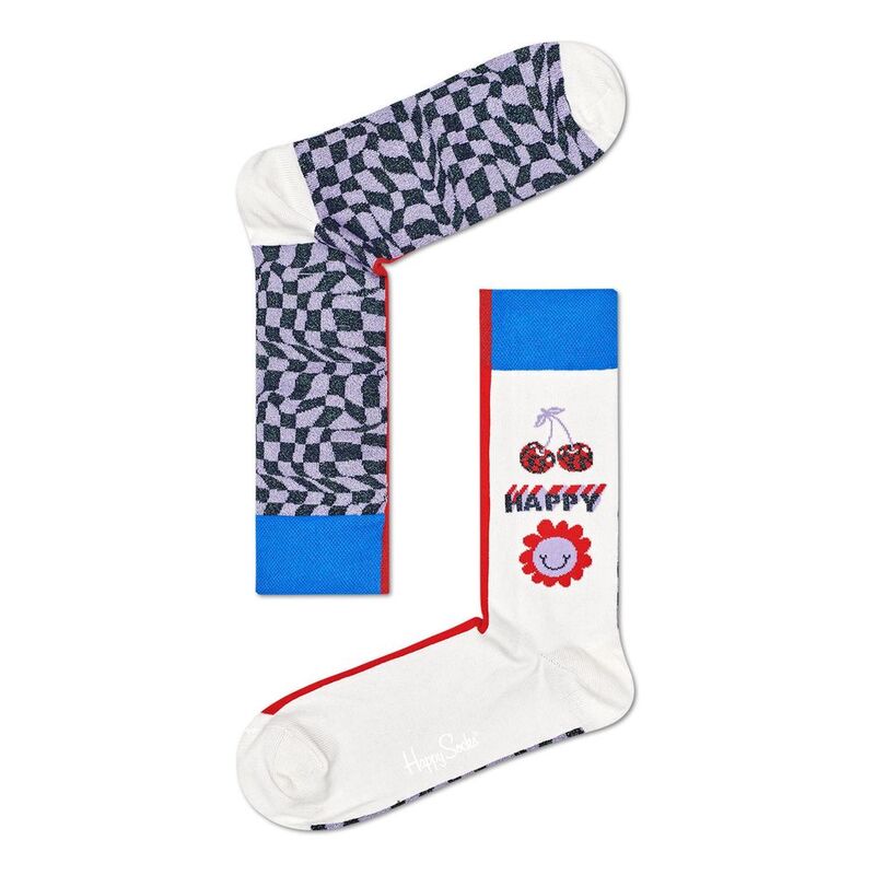 Happy Socks Half/Half Allover Dots Socks