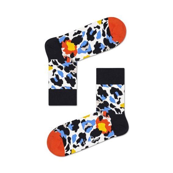 Happy Socks Leopard 1/2 Crew Socks