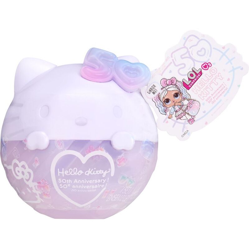L.O.L. Surprise! Hello Kitty 50Th Anniversary Blind Box (Assortment - Includes 1) L.O.L. Surprise! Hello Kitty 50Th Anniversary Blind Box (Assortment - Includes 1)