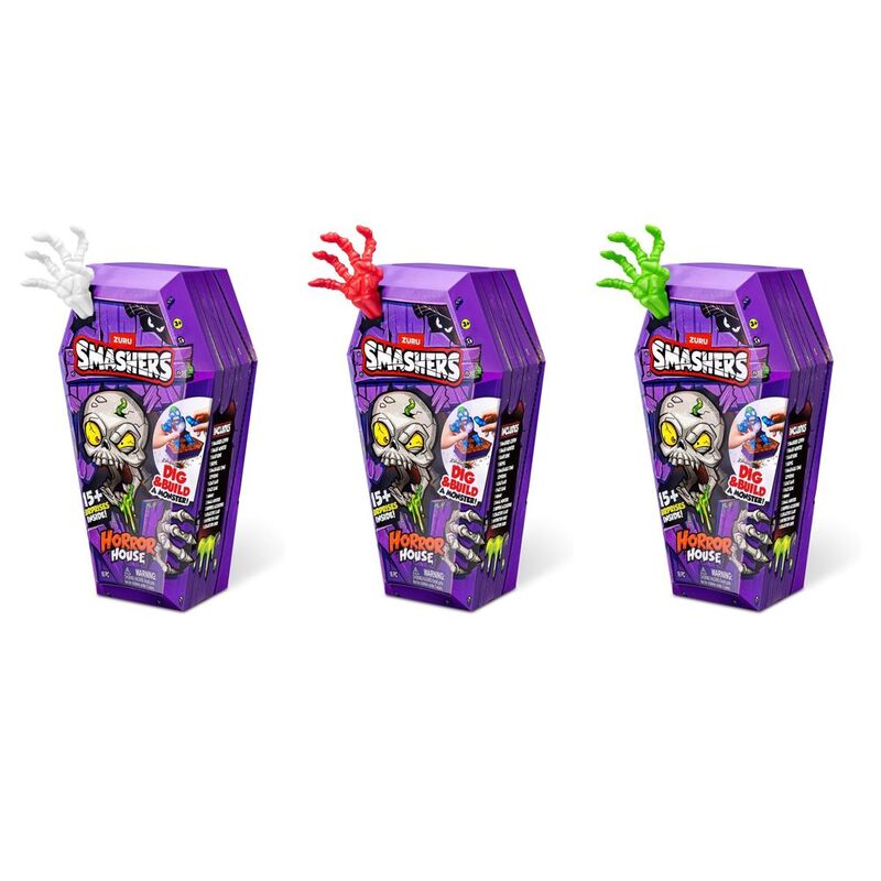 Zuru Smashers Horror House Coffin Surprise (Medium) (Assortment - Includes 1) Zuru Smashers Horror House Coffin Surprise (Medium) (Assortment - Includes 1)
