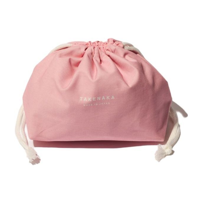 Takenaka Insulated Bento Bag Matte Candy Pink