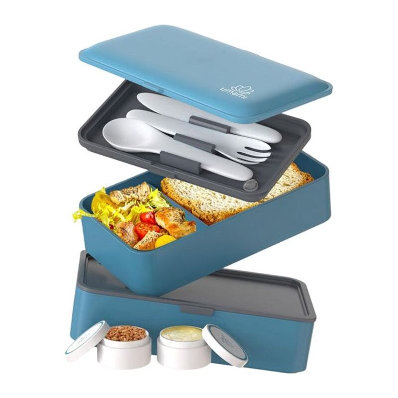 Umami Bento Box Set Dual Denim Blue Umami Bento Box Set Dual Denim Blue