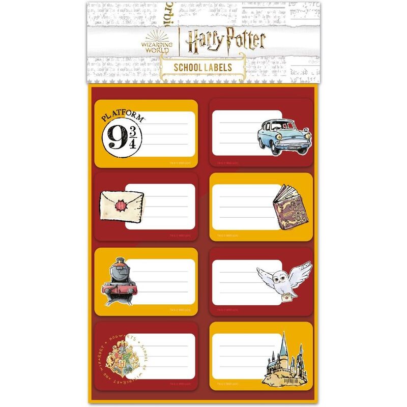 Pyramid International Harry Potter - (Budget School Labels)