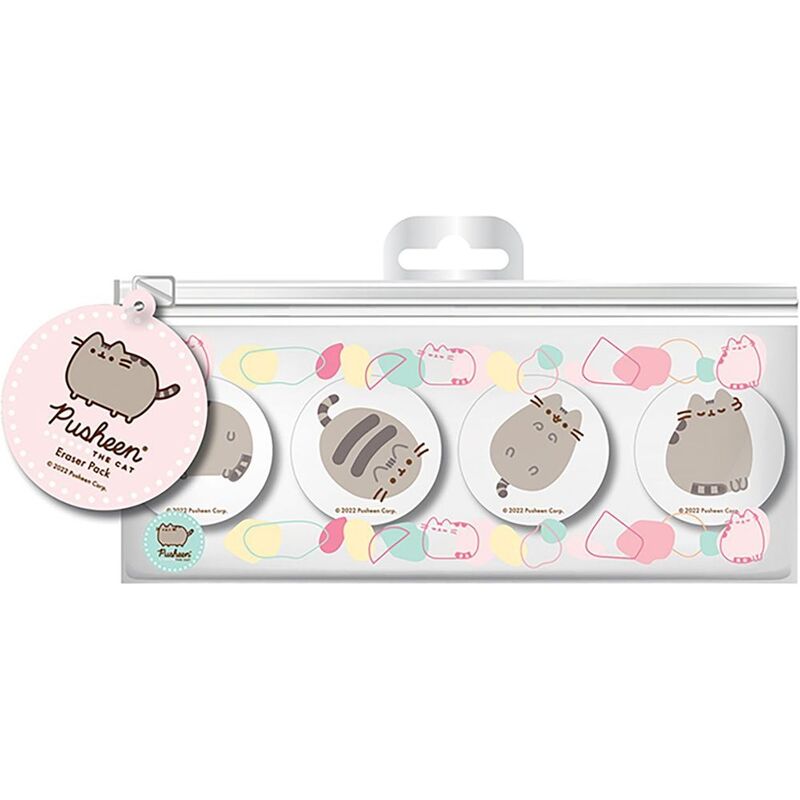 Pyramid International Pusheen - Botanical - Eraser Set Pyramid International Pusheen - Botanical - Eraser Set