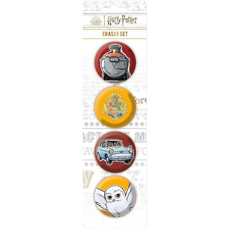 Pyramid International Harry Potter - (Budget Eraser Set)