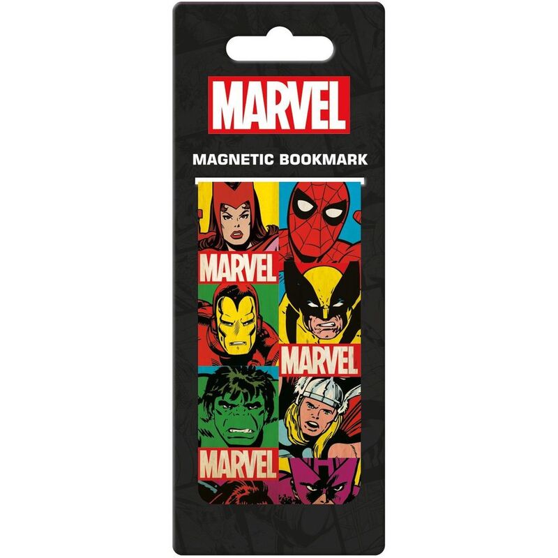 Pyramid International Marvel Comics Retro Grid ? (Magnetic Bookmark) Pyramid International Marvel Comics Retro Grid ? (Magnetic Bookmark)