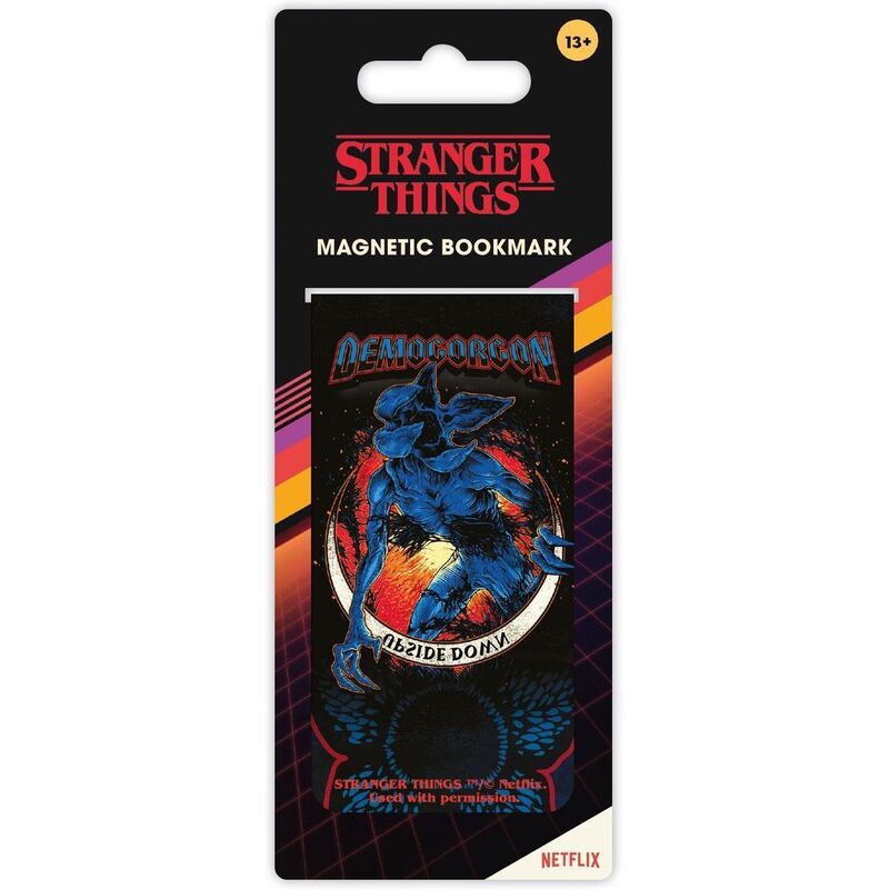 Pyramid International Stranger Things Demogorgon Fanclub - (Magnetic Bookmark) Pyramid International Stranger Things Demogorgon Fanclub - (Magnetic Bookmark)