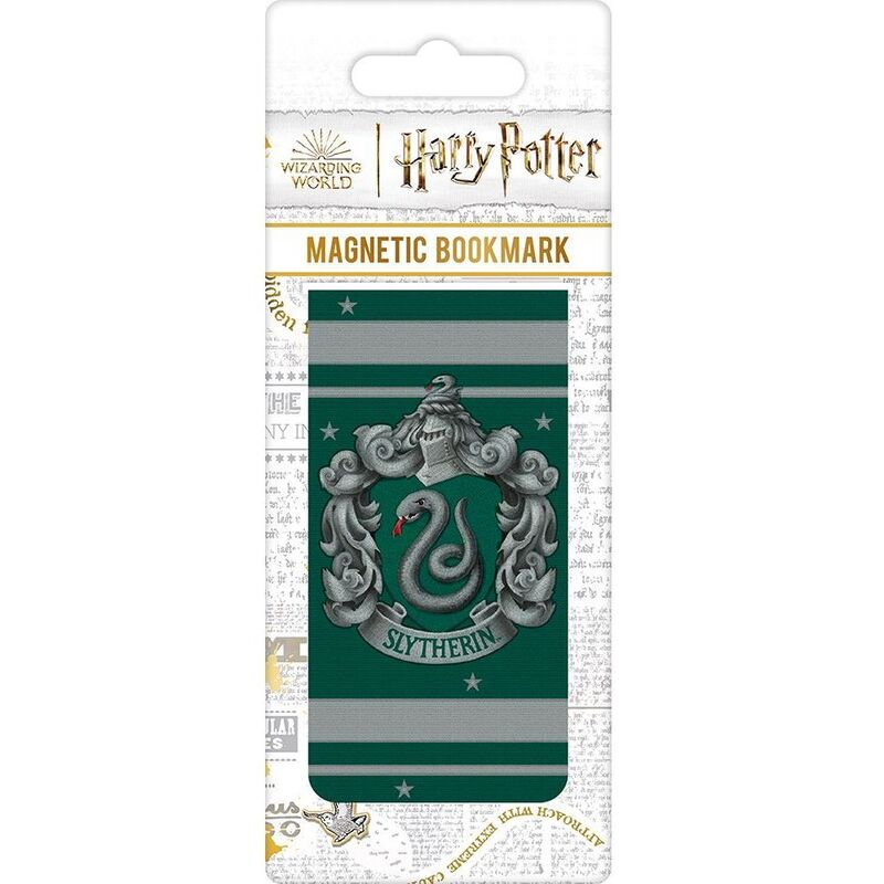 Pyramid International Harry Potter Colourful Crest Slytherin - (Magnetic Bookmark) Pyramid International Harry Potter Colourful Crest Slytherin - (Magnetic Bookmark)
