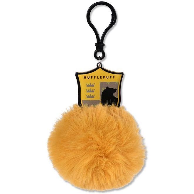 Pyramid International Harry Potter - Hufflepuff Sheild (Pom Pom Keychain) Pyramid International Harry Potter - Hufflepuff Sheild (Pom Pom Keychain)