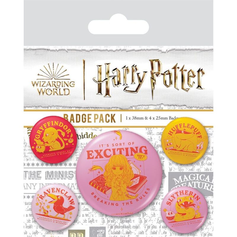 Pyramid International Harry Potter Witty Witchcraft - (Badge Pack) Pyramid International Harry Potter Witty Witchcraft - (Badge Pack)