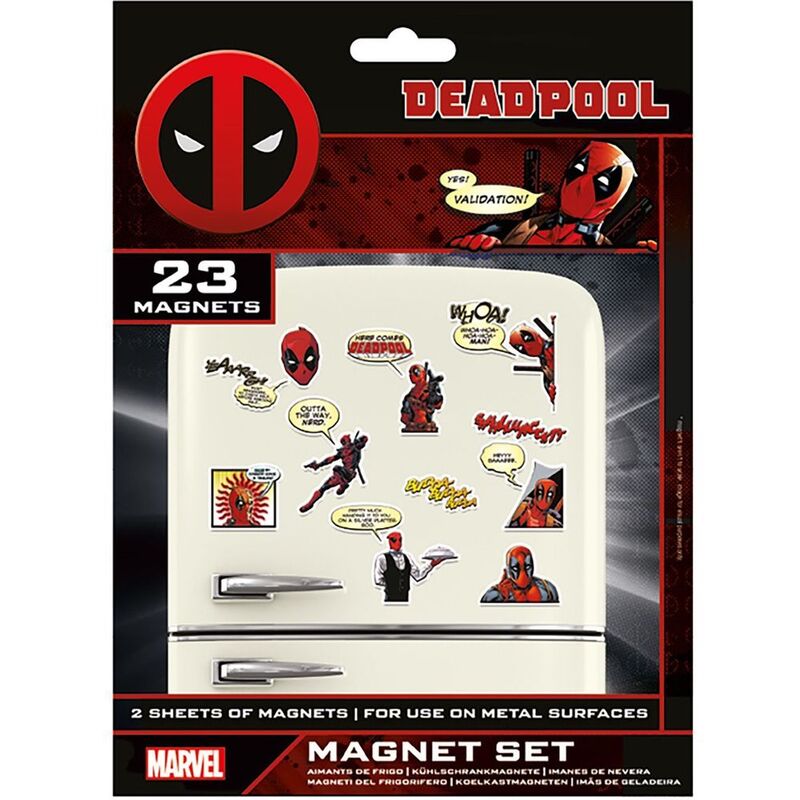 Pyramid International Marvel- Deadpool (Magnet Set)