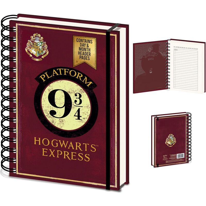 Pyramid International Harry Potter - Platform 9 3/4 (A5 Wiro Notebook) Pyramid International Harry Potter - Platform 9 3/4 (A5 Wiro Notebook)