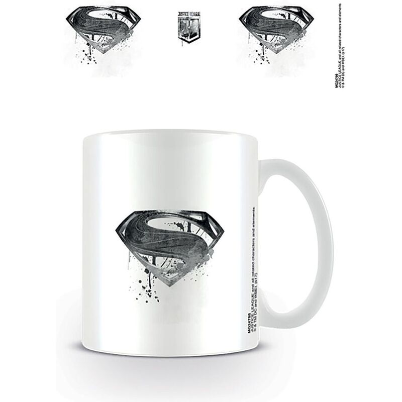 Pyramid International Justice League - Movie Superman Logo Drip (Mug) Pyramid International Justice League - Movie Superman Logo Drip (Mug)