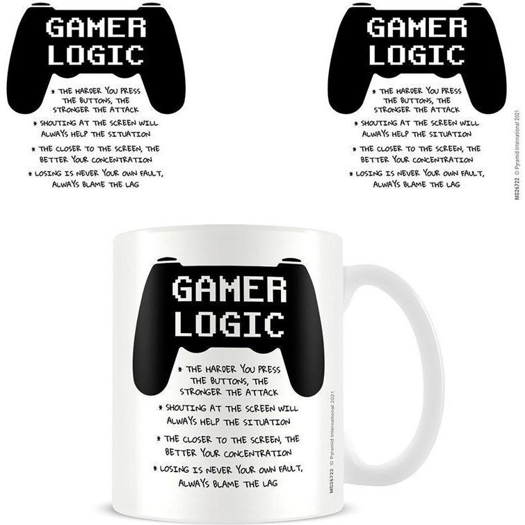 Pyramid International Gamer Logic - (Mug) Pyramid International Gamer Logic - (Mug)