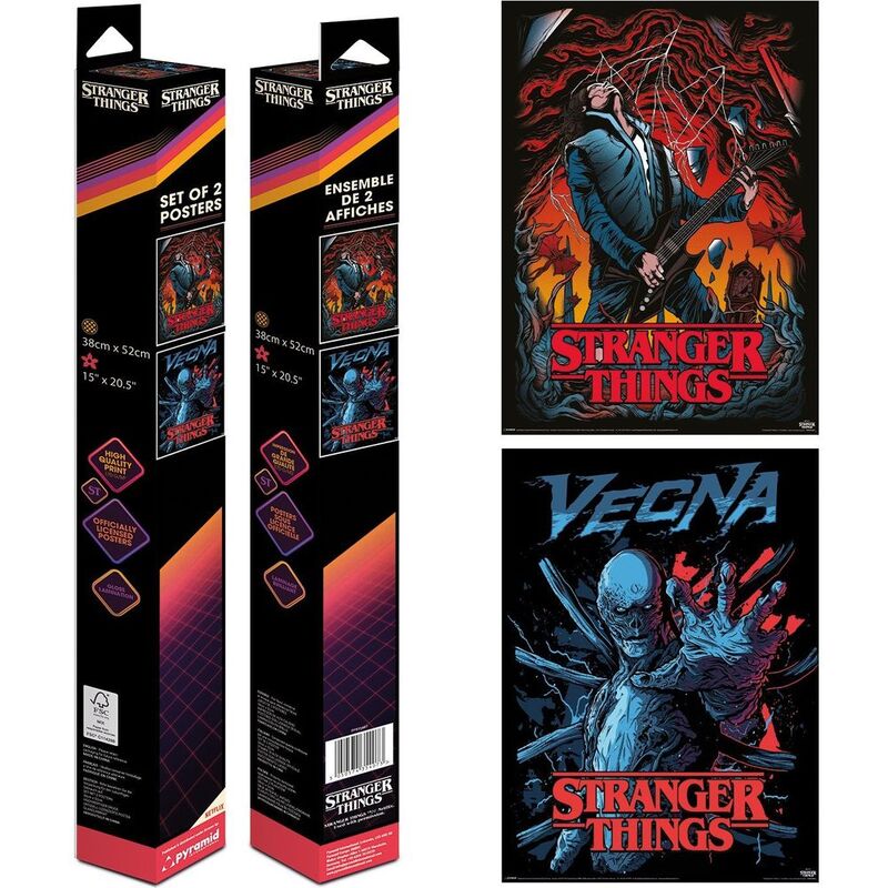 Pyramid International Stranger Things - (Boxed Posters) Pyramid International Stranger Things - (Boxed Posters)