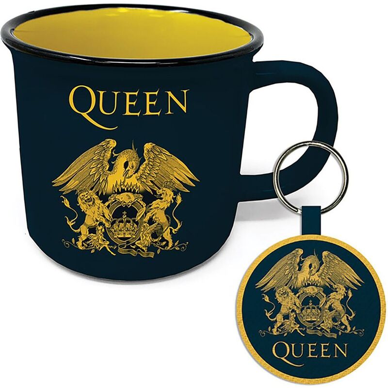 Pyramid International Queen - Logo (Gift Set Mug & Keychains) Pyramid International Queen - Logo (Gift Set Mug & Keychains)
