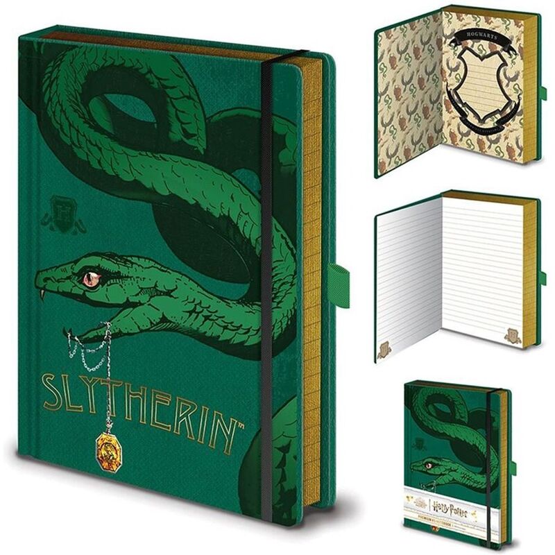 Pyramid Warner Bros Harry Potter - Intricate Houses Slytherin (Premium A5 Notebook)
