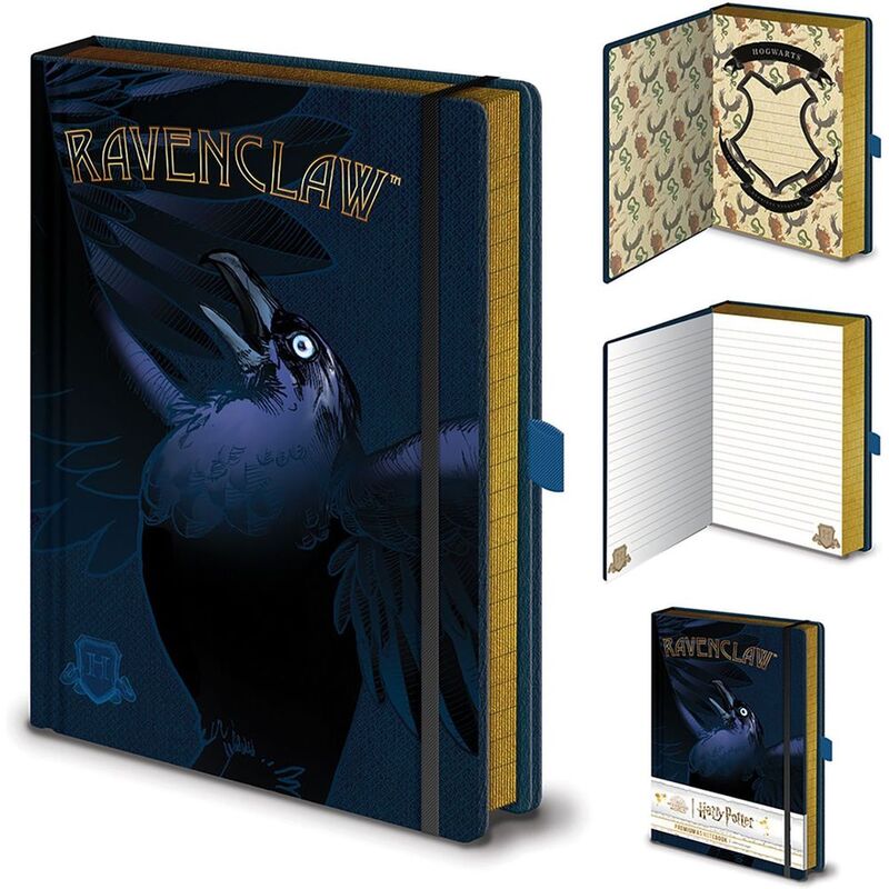 Pyramid Warner Bros Harry Potter - Intricate Houses Ravenclaw (Premium A5 Notebook)