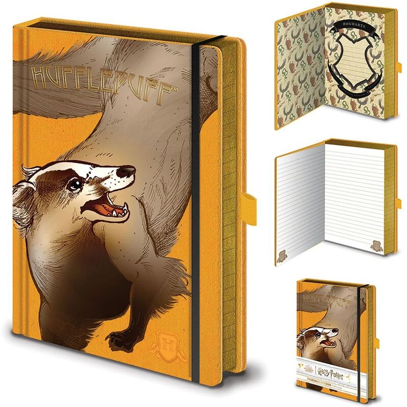 Pyramid Warner Bros Harry Potter - Intricate Houses Huffelpuff (Premium A5 Notebook) Pyramid Warner Bros Harry Potter - Intricate Houses Huffelpuff (Premium A5 Notebook)