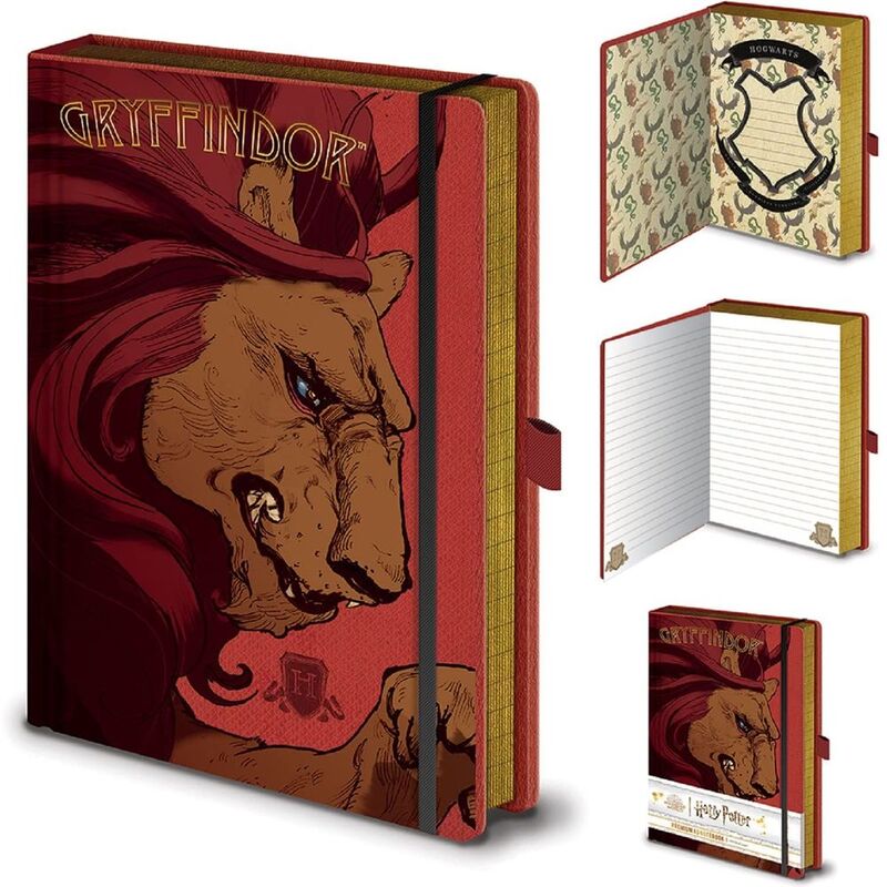 Pyramid Warner Bros Harry Potter - Intricate Houses Gryffindor (Premium A5 Notebook) Pyramid Warner Bros Harry Potter - Intricate Houses Gryffindor (Premium A5 Notebook)