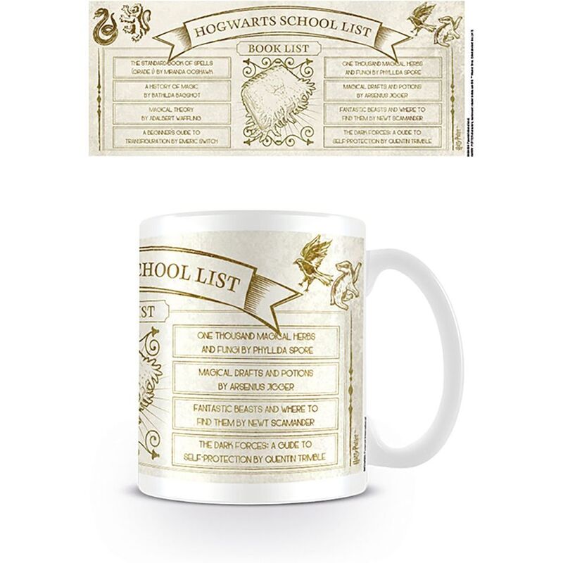 Pyramid International Harry Potter - Hogwarts School List Books (Mug)