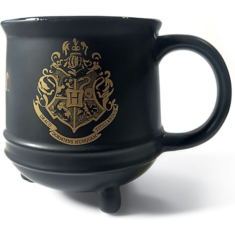 Pyramid Warner Bros Harry Potter - Hogwarts Crest (Ceramic Cauldron Mug)