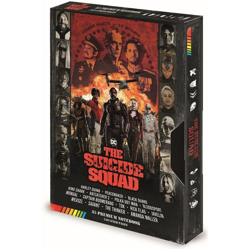 Pyramid Warner Bros The Suicide Squad - Retro (Vhs A5 Notebook) Pyramid Warner Bros The Suicide Squad - Retro (Vhs A5 Notebook)