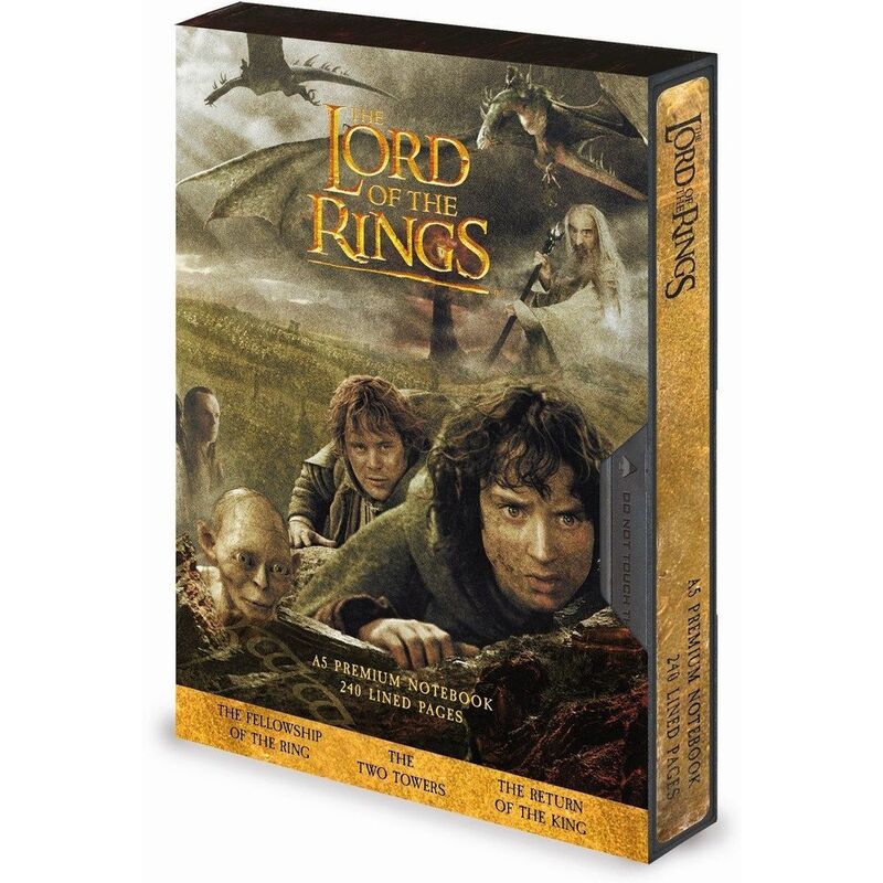 Pyramid Warner Bros The Lord of The Rings - (Vhs A5 Notebook) Pyramid Warner Bros The Lord of The Rings - (Vhs A5 Notebook)