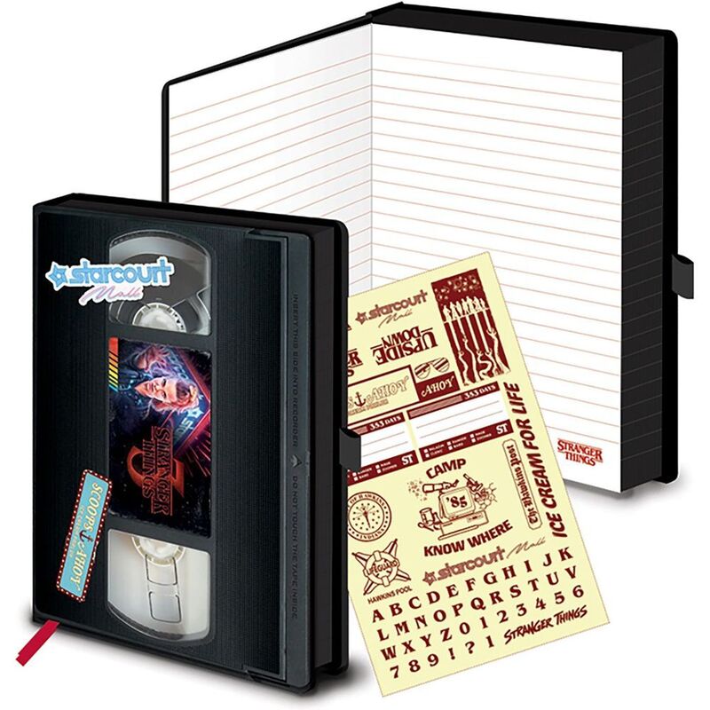 Pyramid International Stranger Things (S3 Vhs) (Notebook) Pyramid International Stranger Things (S3 Vhs) (Notebook)
