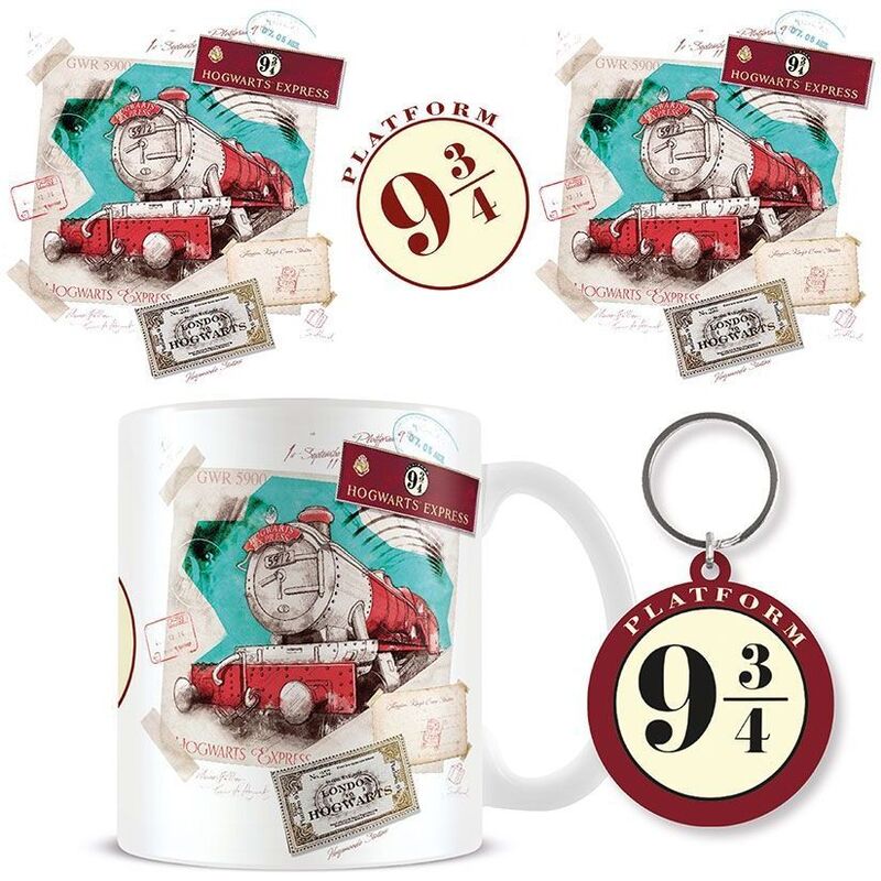 Pyramid International Harry Potter - Platform 9 3/4 (Mug & Keychain Set)