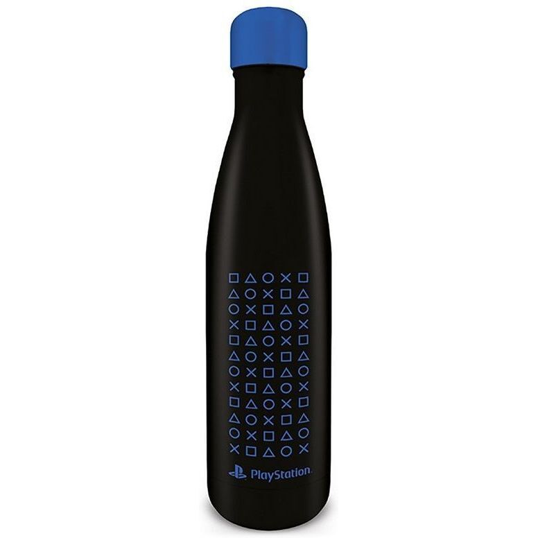Pyramid International Playstation - Symbol Pattern - (Metal Drinks Bottle) Pyramid International Playstation - Symbol Pattern - (Metal Drinks Bottle)