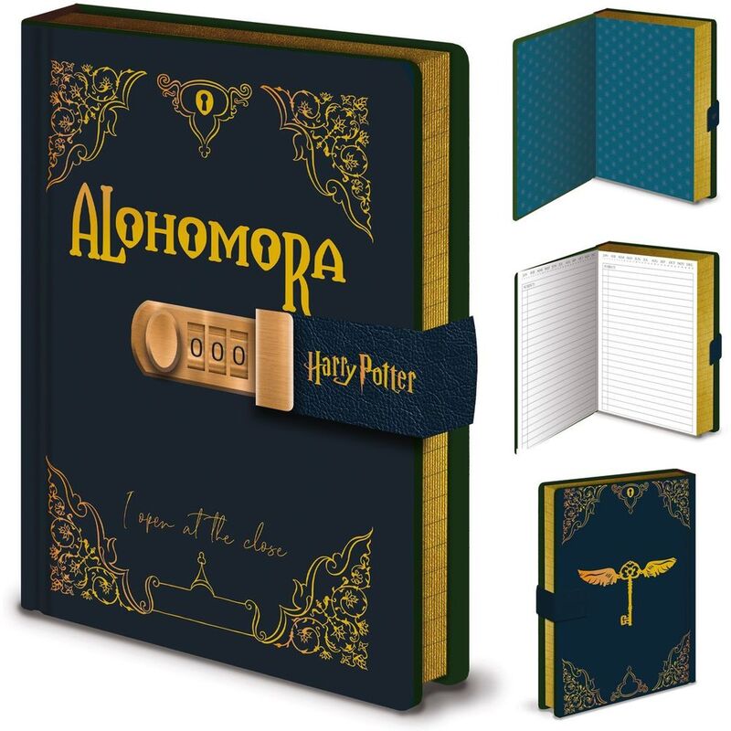 Pyramid International Harry Potter - Alohomora (A5 Lockable Undated Diary) Pyramid International Harry Potter - Alohomora (A5 Lockable Undated Diary)