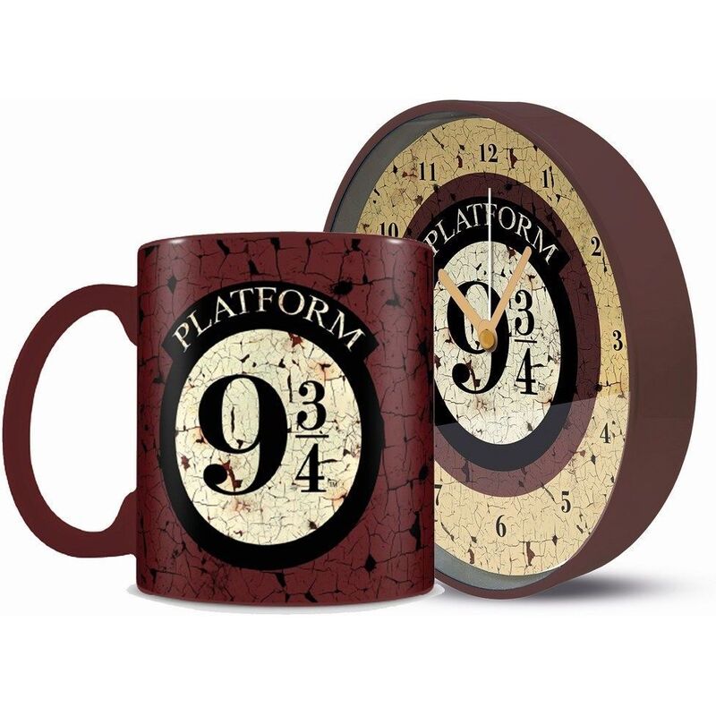 Pyramid International Harry Potter - Platform 9 3/4 Morning Set (Mug & Desk Clock) Pyramid International Harry Potter - Platform 9 3/4 Morning Set (Mug & Desk Clock)