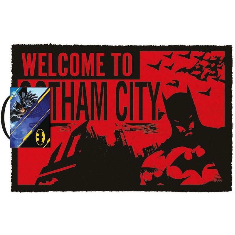 Pyramid Warner Bros The Batman (Red) - Welcome To Gotham (Doormat) Pyramid Warner Bros The Batman (Red) - Welcome To Gotham (Doormat)