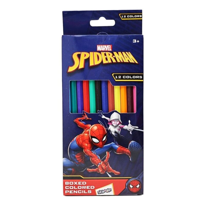 Disney Spider-Man 12 Colored Pencil